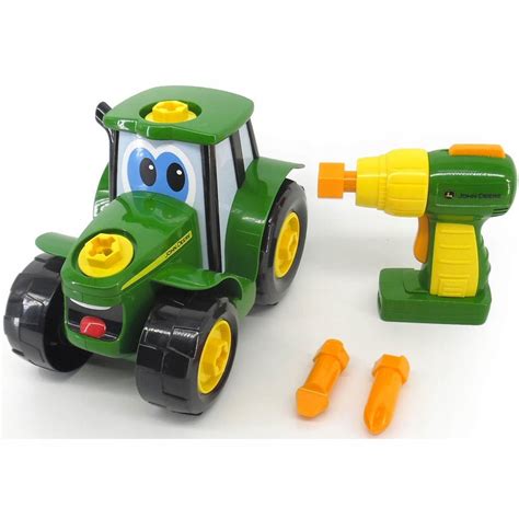 Ci Gnik John Deere Zbuduj Traktor Johny Tomy