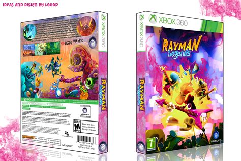 Rayman Legends Xbox Box Art Cover By Looop