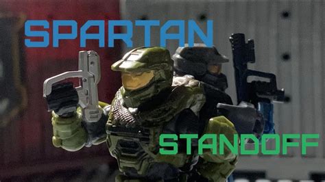 Spartan Standoff Halo MEGA Stop Motion YouTube