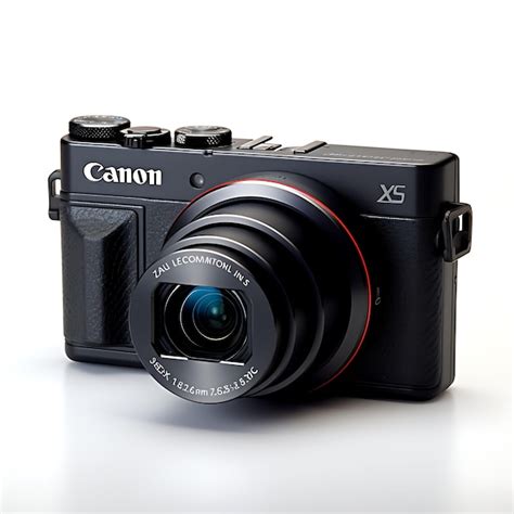 Premium Photo | Isolated of Canon Powershot G7 X Mark Iii Compact Camera Vlogging Flip S on ...