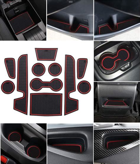 Shaohao 2022 Corolla Door Slot Mats For 2021 2022 Toyota Corolla Door Interior