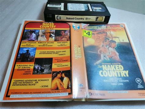 THE NAKED COUNTRY 1985 K TEL FILMWAYS 1st Issue Vhs Ozploitation Thriller 29 95