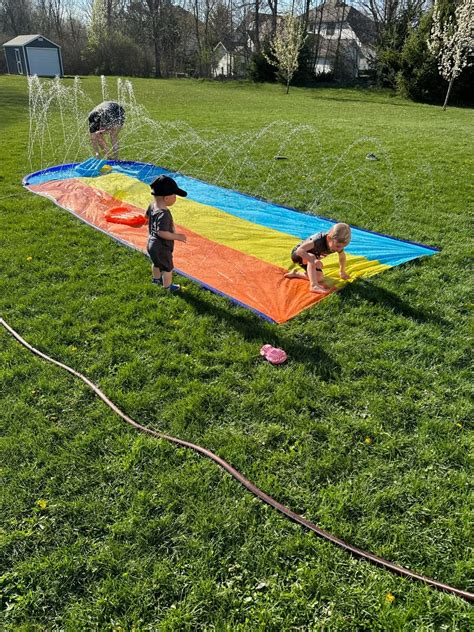 9 Mo Finance Sloosh 18ft Triple Slip Slide And 3 Boogie Boards