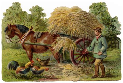 Victorian Farmer At Work The Old Design Shop Farm Art Clip Art