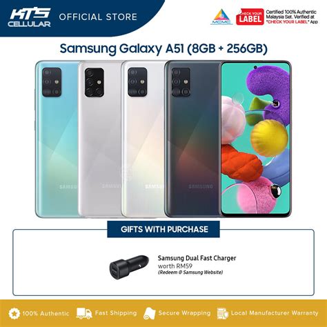 Samsung Galaxy A51 8gb Ram 256gb Rom Smartphone Original 1 Year