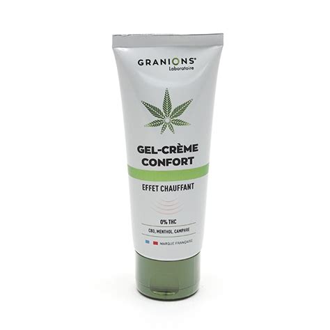 Granions Gel Cr Me Confort Cbd Menthol Camphre Effet Chauffant Massage