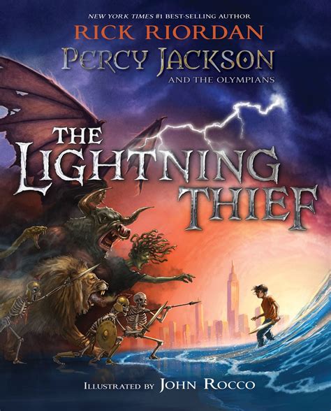 Percy Jackson And The Olympians The Lightning Thief Illustrated