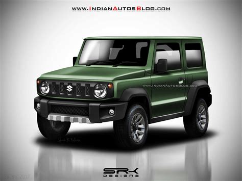 2018 Suzuki Jimny Masterfully Rendered Looks Eager To Debut