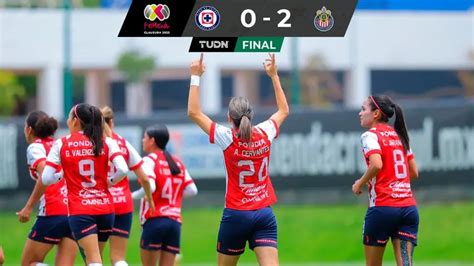 Chivas Derrota A Cruz Azul Con Golazo Y Asistencia De Alicia Cervantes