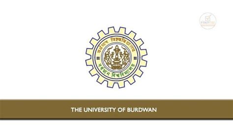 Discover More Than 66 Burdwan University Logo Super Hot Ceg Edu Vn