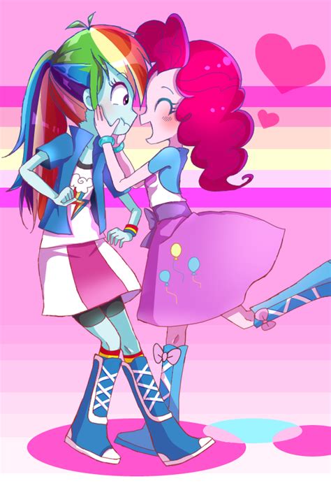 Rainbow Dash And Pinkie Pie Love