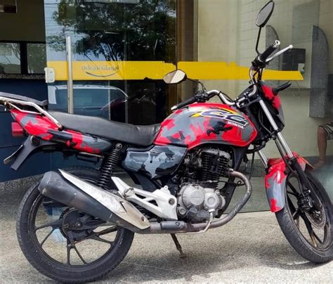 PM apreende motocicleta sinais de adulteração em SJB Parahybano