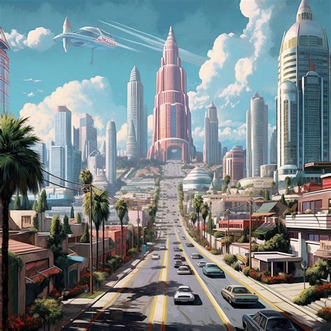 AI Envisions 18 Future Cities in 1,000 Years