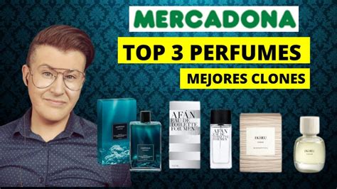 HAUL PERFUMES DE HOMBRE LOW COST MERCADONA YouTube