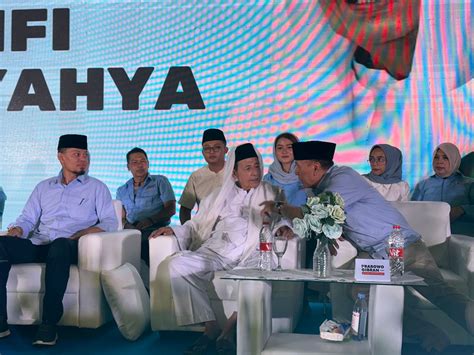 Puluhan Ribu Pendukung Iwan Bule Dan Prabowo Gibran Padati Gelaran