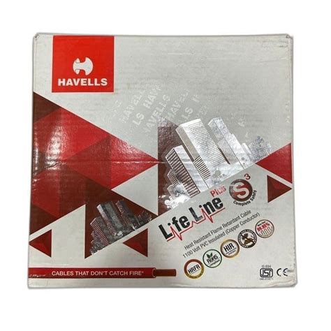 Sqmm Havells Life Line Plus Wire Roll Length M Wire Size