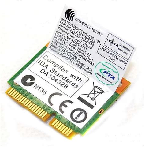 Brand New Atheros Ar B B G N Pci E Half Mini Card Ar