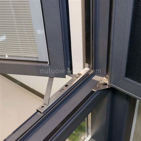 Foshan Manufacturer Anti Thief Tempered Glass Aluminum Casement French