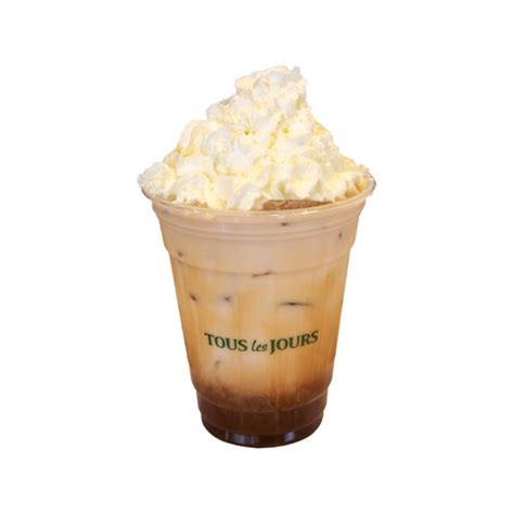 Mocha White Iced Tous Les Jours Mongolia