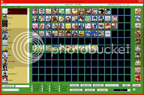 The Super Smash Bros Roster Maker Version 110 Available Page 193 Smashboards