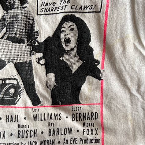 Vintage 80s Faster Pussycat Kill Kill 1965 Cult Indie Sexploitation Movie By Russ Meyer T Shirt