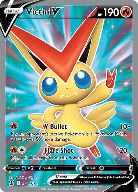 Victini V · Battle Styles Bst 144 ‹ Pkmncards