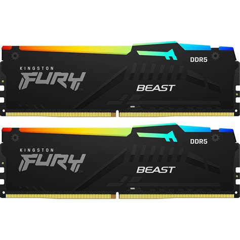 Buy the Kingston Fury RGB Beast 32GB DDR5 RGB Desktop RAM Kit 2x 16GB ...