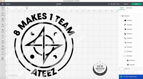 Ateez 8 Makes 1 Team Svg Eps Pdf Png Atiny Decal Ateez Etsy