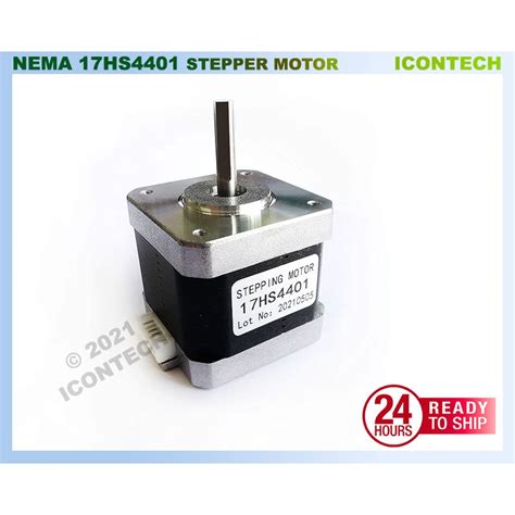 Nema 17hs4401 Bipolar Stepper Motor 17hs4401 40mm Free Wire 15a