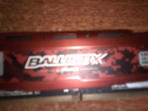 Crucial Ballistix Sport LT Red DDR4 2x4GB Oliveira Do Douro OLX