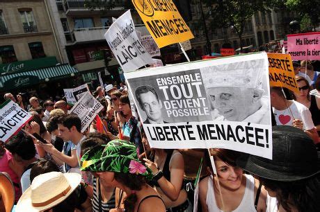 Gay Pride Parade Paris France Editorial Stock Photo Stock Image