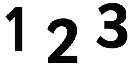 FREE! - 👉 0-9 Display Numbers (Black) (Teacher-Made)