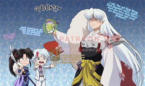 Pin By Tania Escobar On Patreon Inuyasha Fan Art Sesshomaru Inuyasha