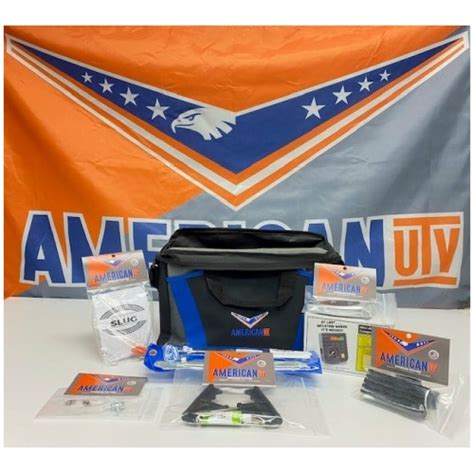 American Utv Flat Tire Repair Kit W Bag American Utv