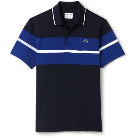 Lacoste Sport Mens Short Sleeve Polo Navy