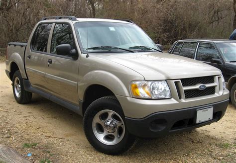 2003 Ford Explorer Sport Trac Xlt Premium Crew Cab Pickup 40l V6 4x4 Auto 42 Ft Bed