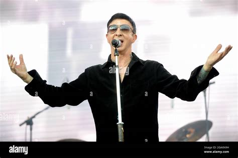 Marc Almond Performing At Lets Rock Leeds Stock Photo Alamy