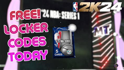 NBA 2K24 FREE LOCKER CODES TODAY YouTube