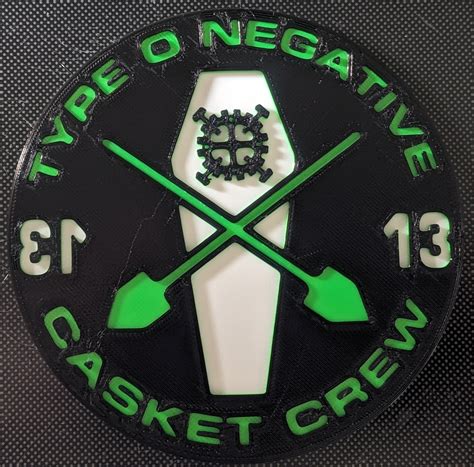type  negative casket crew coasterplaque  equinox