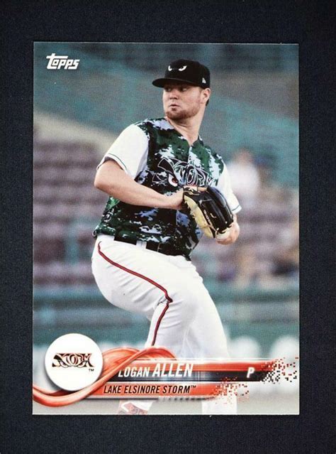 2018 Topps Pro Debut Base 65 Logan Allen EBay