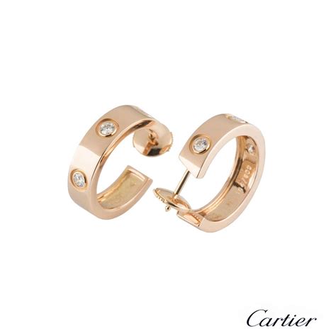 Cartier Love Earrings | Rich Diamonds