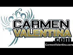 Slut Carmen Valentina Toys With Her Hitachi On Her Pussy Xxx Mobile Porno Videos Movies