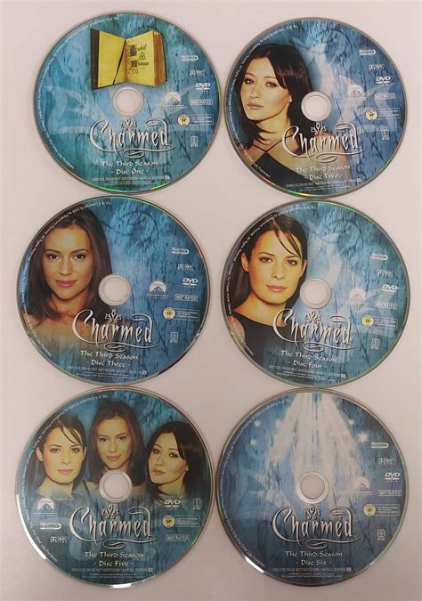 Charmed Season 3 Complete 6 Dvd Set Etsy