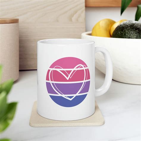 Subtle Bi Pride Mug Subtle Bisexual T Alphabet Mafia Bisexual Mug