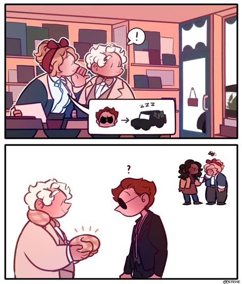 Justanartstorage Good Omens Book Sell My Art Cute Gay