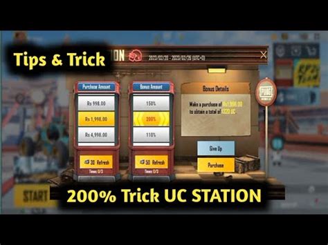 UC Station Event Explained 200 Bonus UC In Pubg Mobile M20 UC