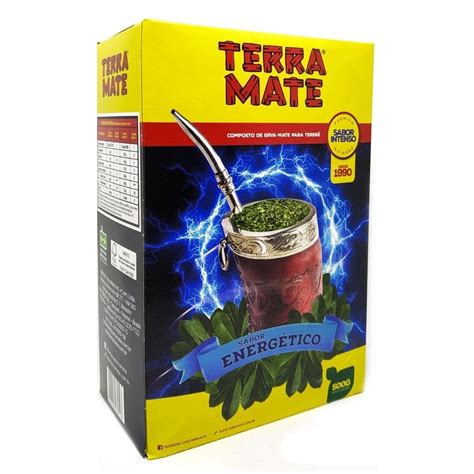 Erva Mate Terer Premium Terra Mate Energ Tico Gramas Submarino