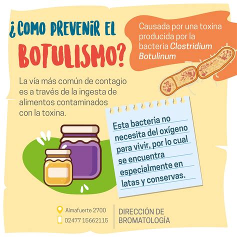 Locales BOTULISMO CÓMO PREVENIRLO