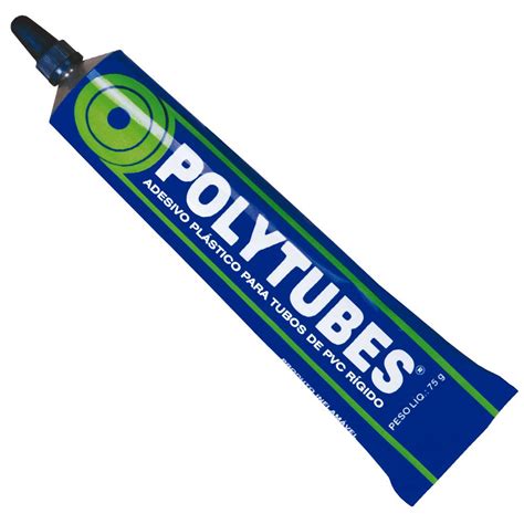 Adesivo Polytubes Para Tubos De PVC 75g PULVITEC AA003 R 2 87