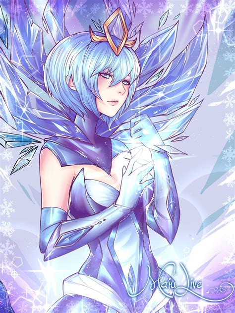 Elementalist Lux Ice Wallpapers Fan Arts League Of Legends